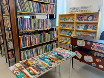 Поступление новых книг в детскую библиотеку