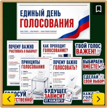 Елань. Выставка к выборам