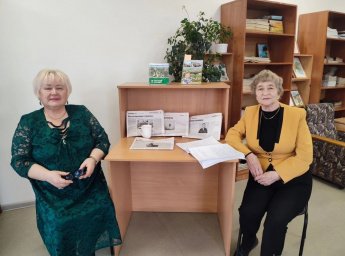 «Встреча за литературным столиком». Слепнева Наталья Пантелеймоновна